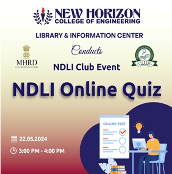 NDLI Club Activities 2024 25 May 1